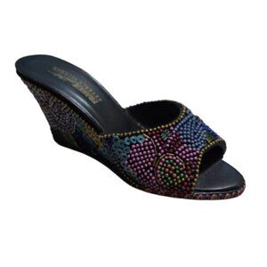 EUC Just the Right Shoe Frankie & Baby "Jewels"